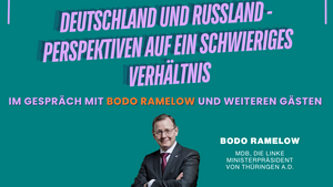 Podiumsgespräch mit Bodo Ramelow | STUDOPOLIS — Eye2Eye | Deutschland und Russland – Perspektiven auf ein schwieriges Verhältnis