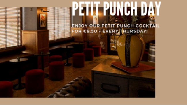 Thursday After-Work Special - PETIT PUNCH DAY