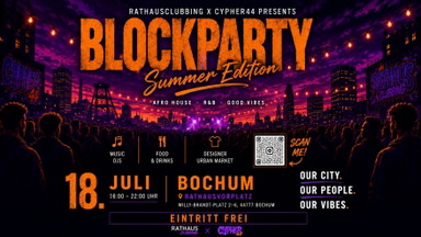 Blockparty presented by Rathausclubbing x Cypher44