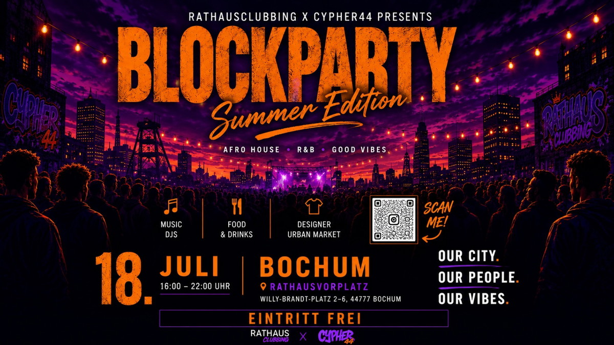 Blockparty presented by Rathausclubbing x Cypher44