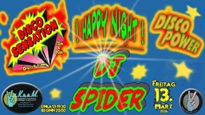 HAPPY NIGHT mit DJ SPIDER
