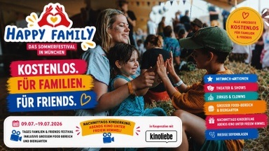 Happy Family Festival - Kostenloses Familien Festival  am Königsplatz
