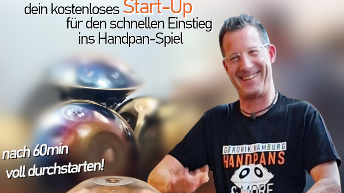 Titelbild der Veranstaltung Handpan StartUp | Workshop für Anfänger*Innen