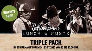 Schirrmann´s Lunch & Musik mit TRIPLEPACK
