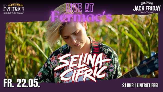 Live at Fermac's: SELINA CIFRIC
