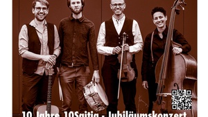 10 Jahre 10Saitig – Jubiläumskonzert mit Band im Chambinzky