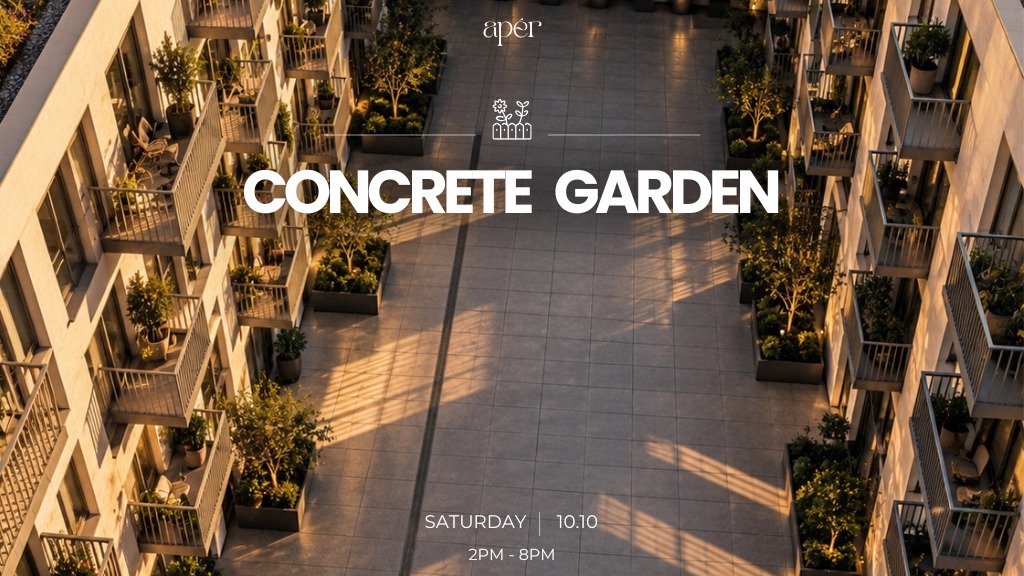 Apér Concrete Garden