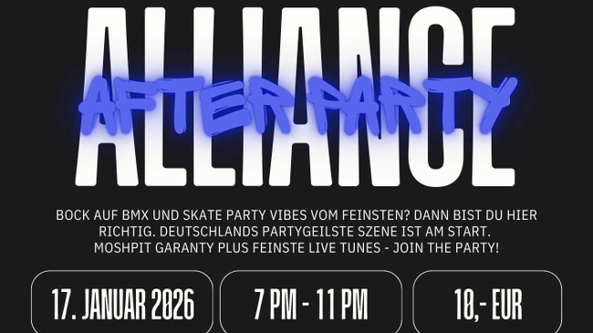 Alliance - After Show Party