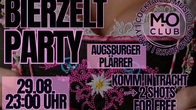 Titelbild der Veranstaltung After Plärrer Party - Mo Club Augsburg