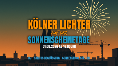 Kölner Lichter auf der SonnenscheinEtage 🎆
