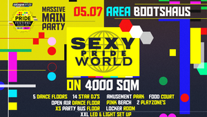 SEXY PRIDE WORLD - Offizielle Cologne Pride Main Party