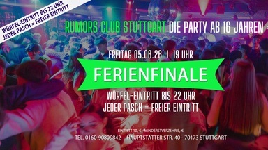 DIE PARTY ab 16 Jahren - Stuttgarts angesagteste 16er Party!