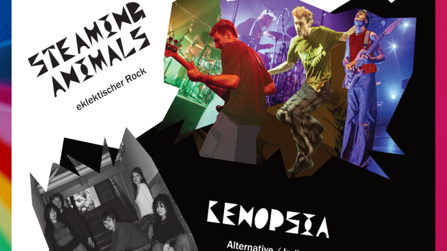 "Steaming Animals" & "Kenopsia" - Konzert im RegenbogenKino