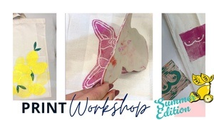 Printing & Fashion: Linocut for Textile Artistry