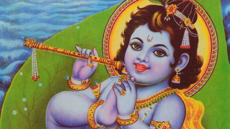 Familienführung: Baby Krishna. Ein blaues Wunder