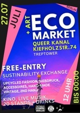 OPEN-AIR "ECO & Sustainable Market + Art in Treptower Berlin"