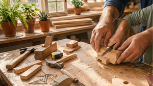 Werkkurs für Kinder & Eltern in Köln – Werken mit Holz