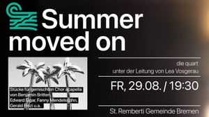 Summer moved on