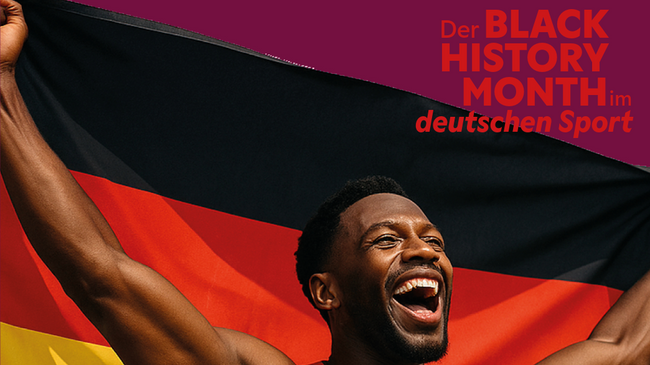 Schwarz. Rot. Gold. Der Black History Month im deutschen Sport.