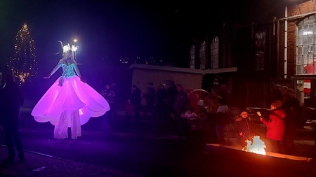 Feuer, Dampf und Licherglanz - Rauhnacht beim Schauplatz Eisenbahn