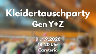 Kleidertauschparty 'Gen Y+Z'