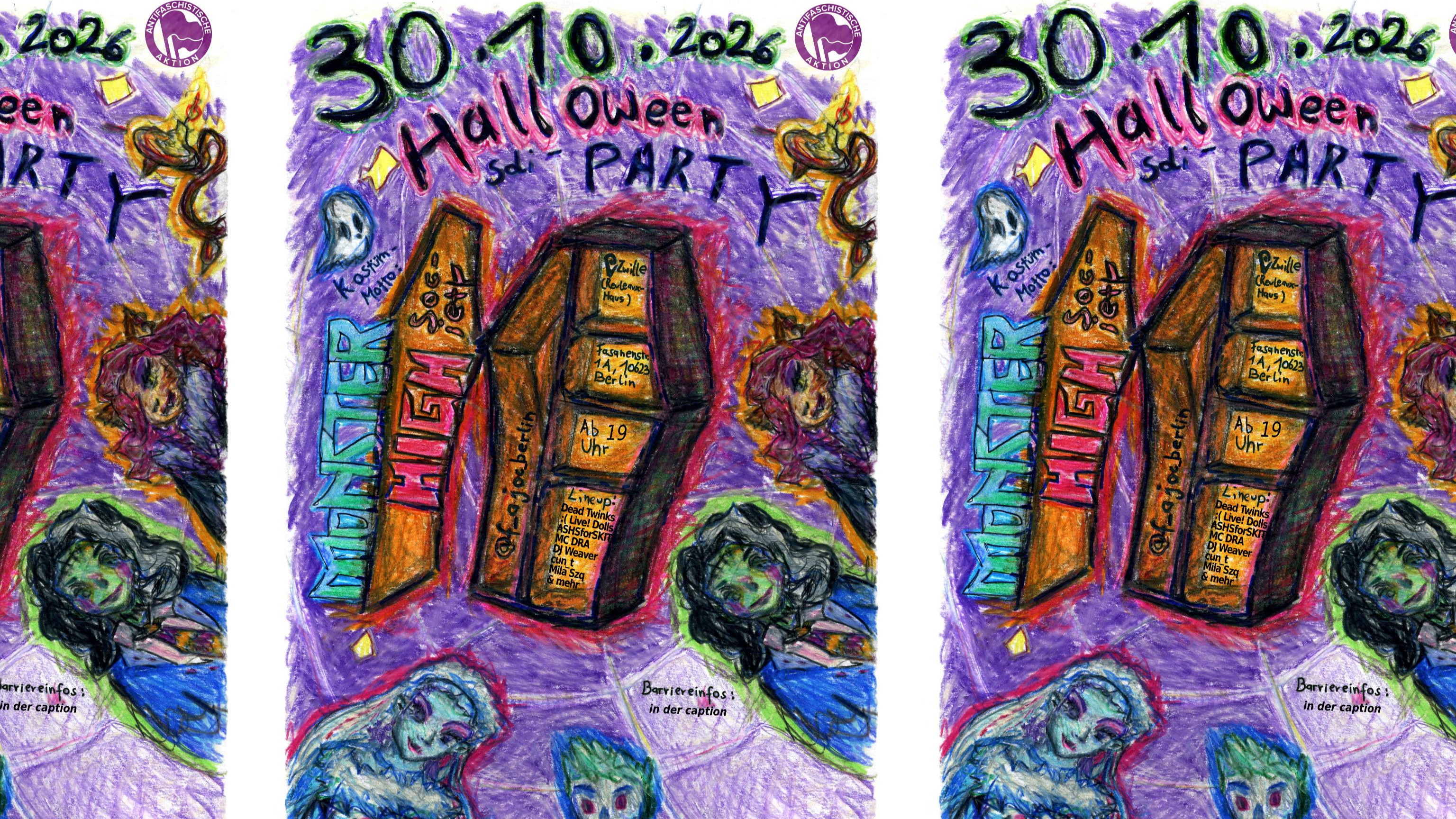 Halloween Soliparty - Monster High Society