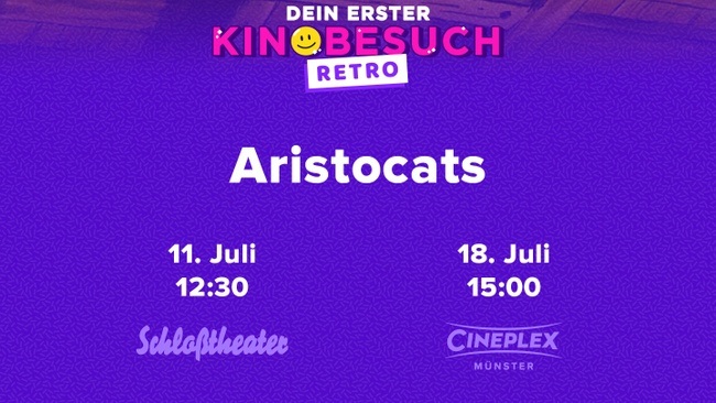 Dein 1. Kinobesuch Retro: Aristocats