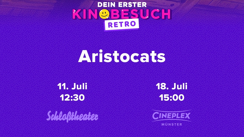 Dein 1. Kinobesuch Retro: Aristocats