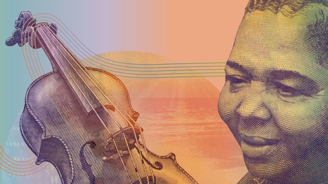 Die Welt der Musik auf Banknoten - ein visuelles Konzert