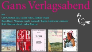 Gans Verlagsabend – mit Lyrik