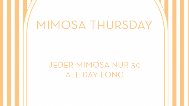Mimosa Thursday