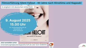 Filmvorführung Silent Fallout