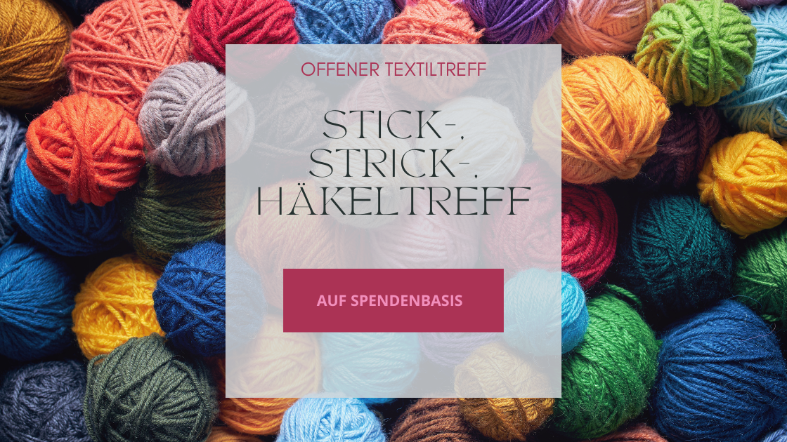 Stick-, Strick- und Häkeltreff
