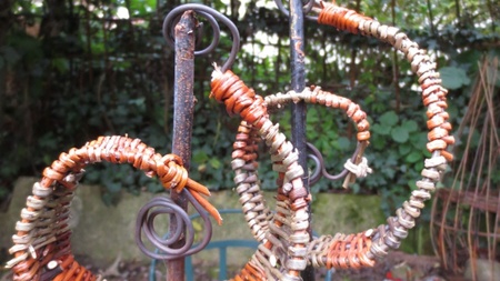 WORKSHOP: Weiden flechten „Weidenschnecke auf Stahlstab“