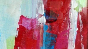 ACRYL abstrakt - Malerei auf Leinwand