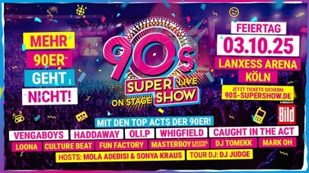 90s Super Show Köln 2025