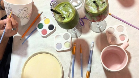 ✨Keramik bemalen I Matcha I Cocktails✨