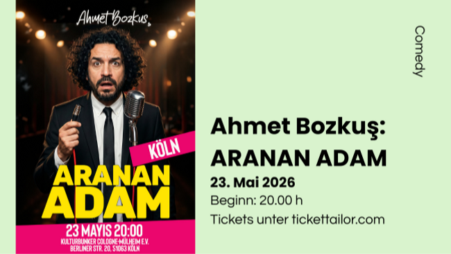 Aranan Adam // COMEDY mit Ahmet Bozkuş