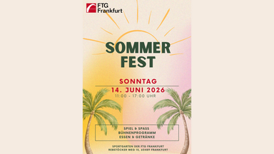 Sommerfest der FTG Frankfurt