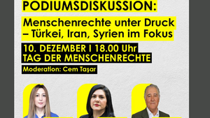 Menschenrechte unter Druck – Türkei, Iran, Syrien