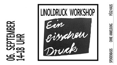Ein bisschen Druck - Linoldruck Workshop