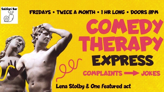 Comedy Therapy Express  - Introvert Friendly Problems Solving Show