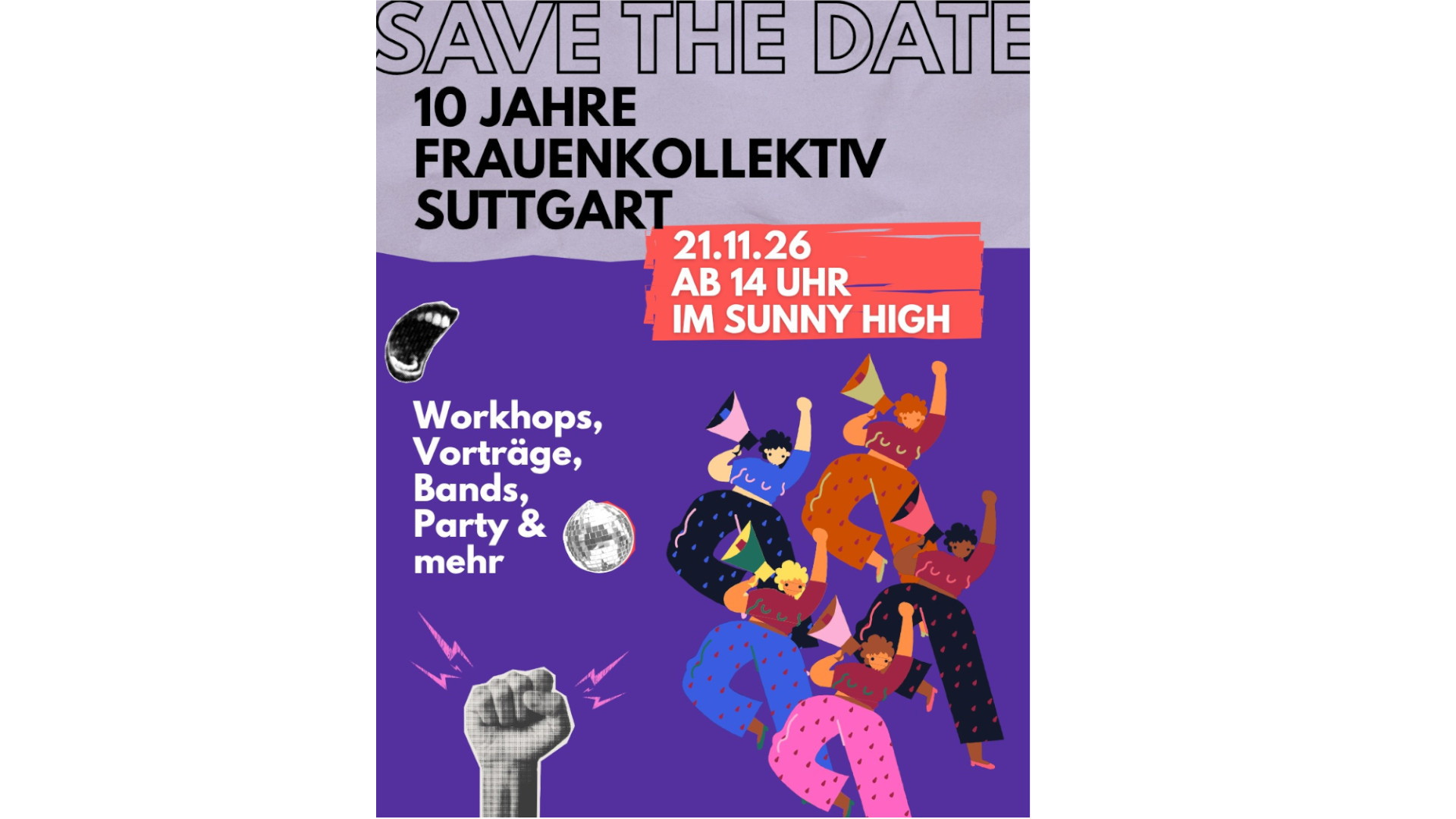 Jubiläum: 10 Jahre Frauenkollektiv Stuttgart