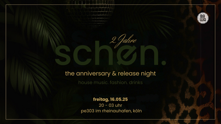 2 Jahre schøn. - the anniversary & release night