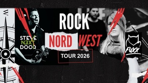 ROCK NORD WEST 🧭 Tour 2026: FUXX (Hamburg) + Steve Next Door (Köln)