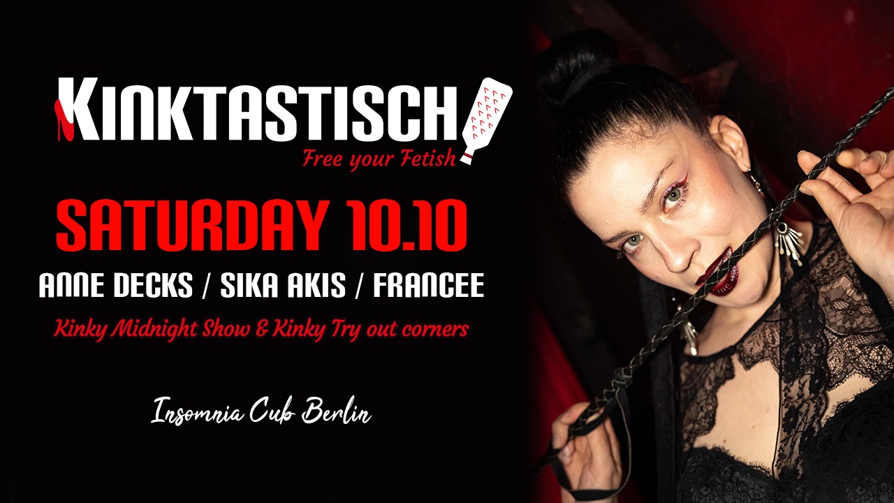 Kinktastisch! Techno. Kink. Play.