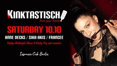 Kinktastisch! Techno. Kink. Play.