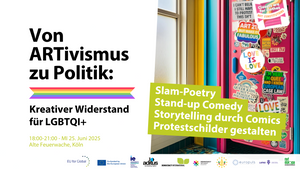 Von ARTivismus zu Politik: Kreativer Widerstand für LGBTQI+