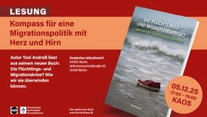 Lesung "Die Flüchtlings- und Migrationskrise? Wie wie sie überwinden können