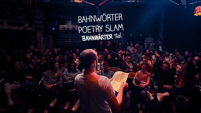 Bahnwörter Poetry Slam | Bahnwärter Thiel